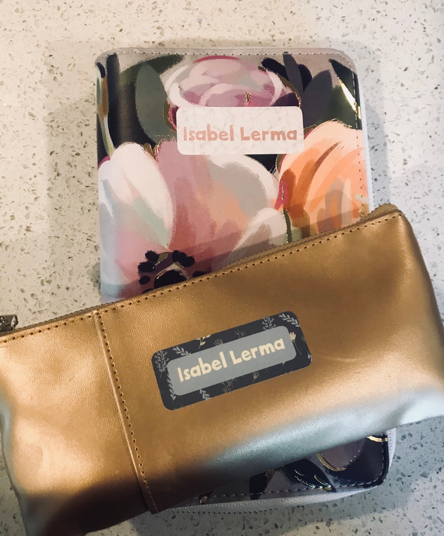 Waterproof Sprinkle Name Labels