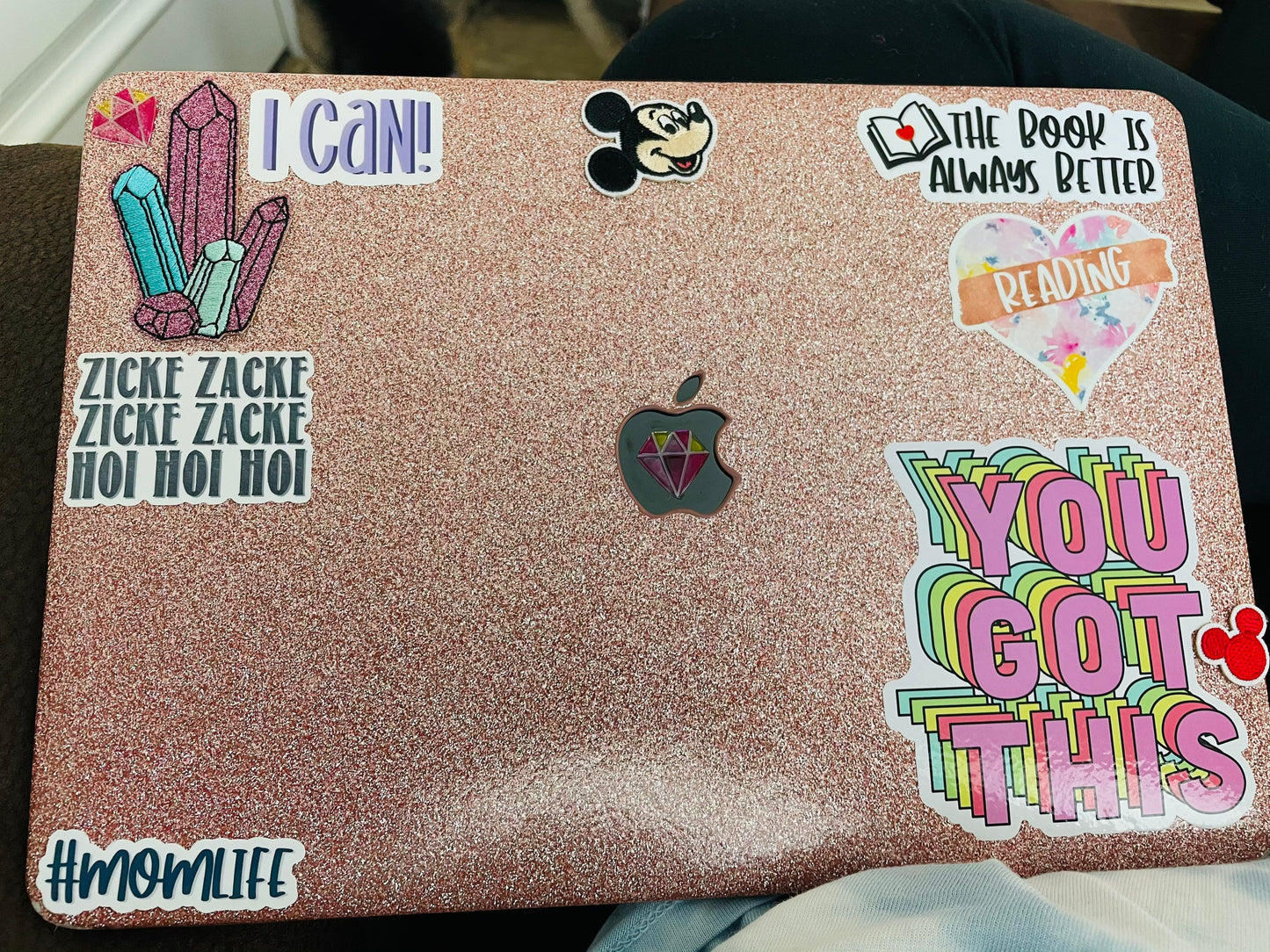 I work to support my reading addiction waterproof sticker