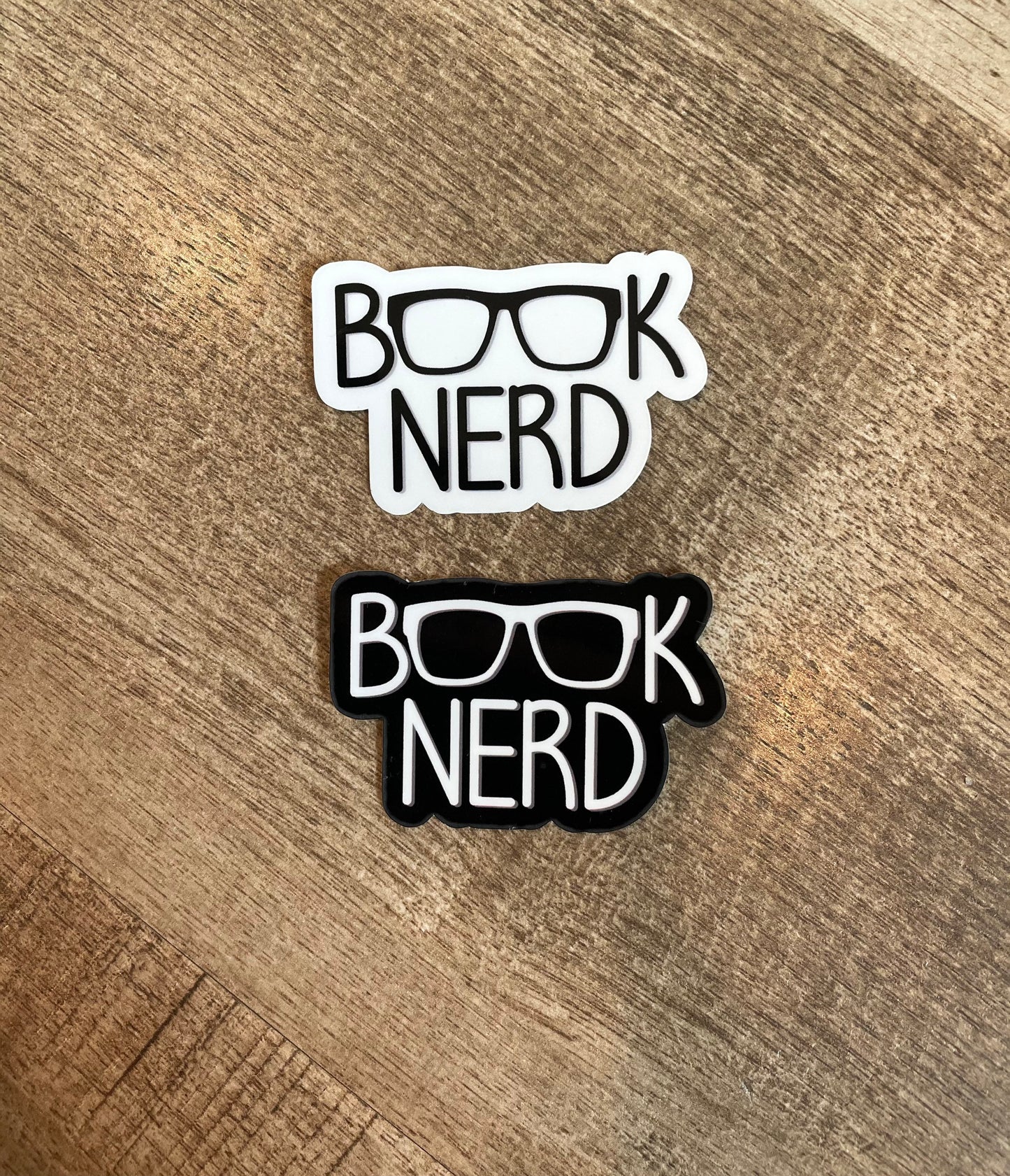 Book Nerd waterproof sticker