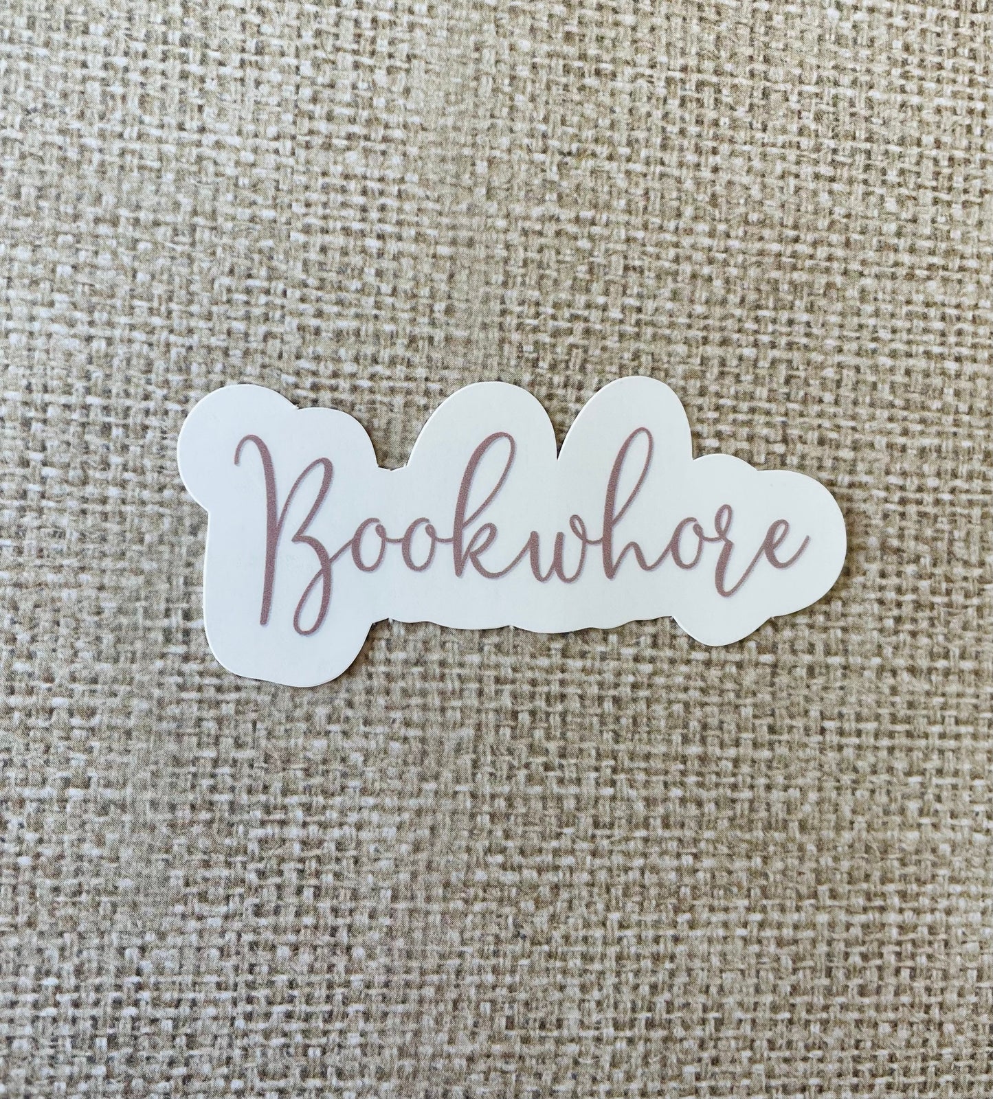 Bookwhore waterproof sticker