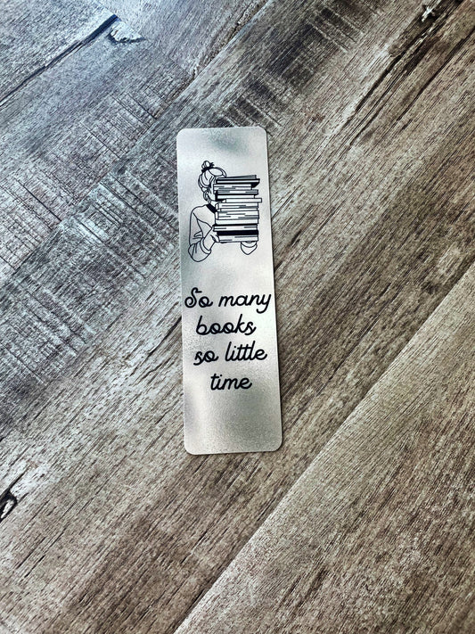 So many books so little time bookmark