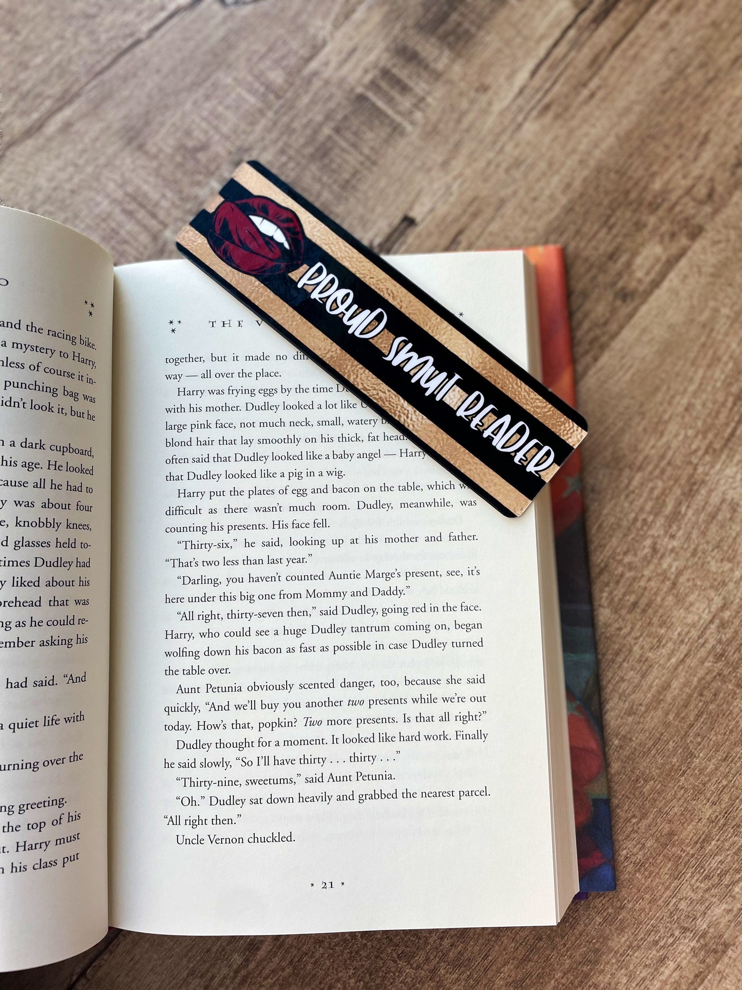 Proud smut reader bookmark