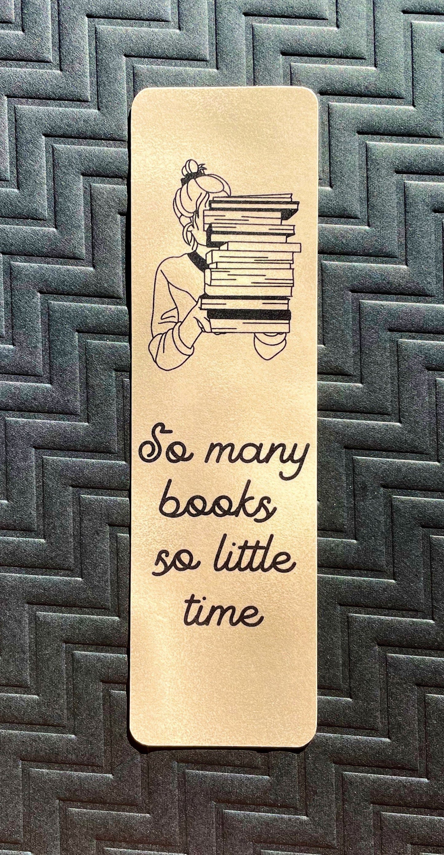 So many books so little time bookmark