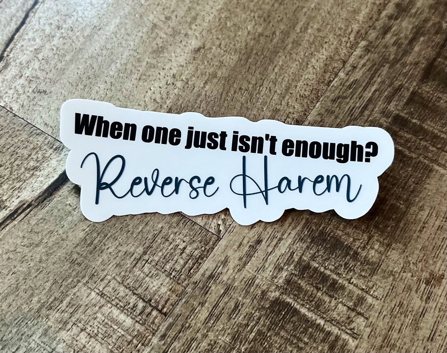 When one just isn’t enough? Reverse Harem! Waterproof sticker