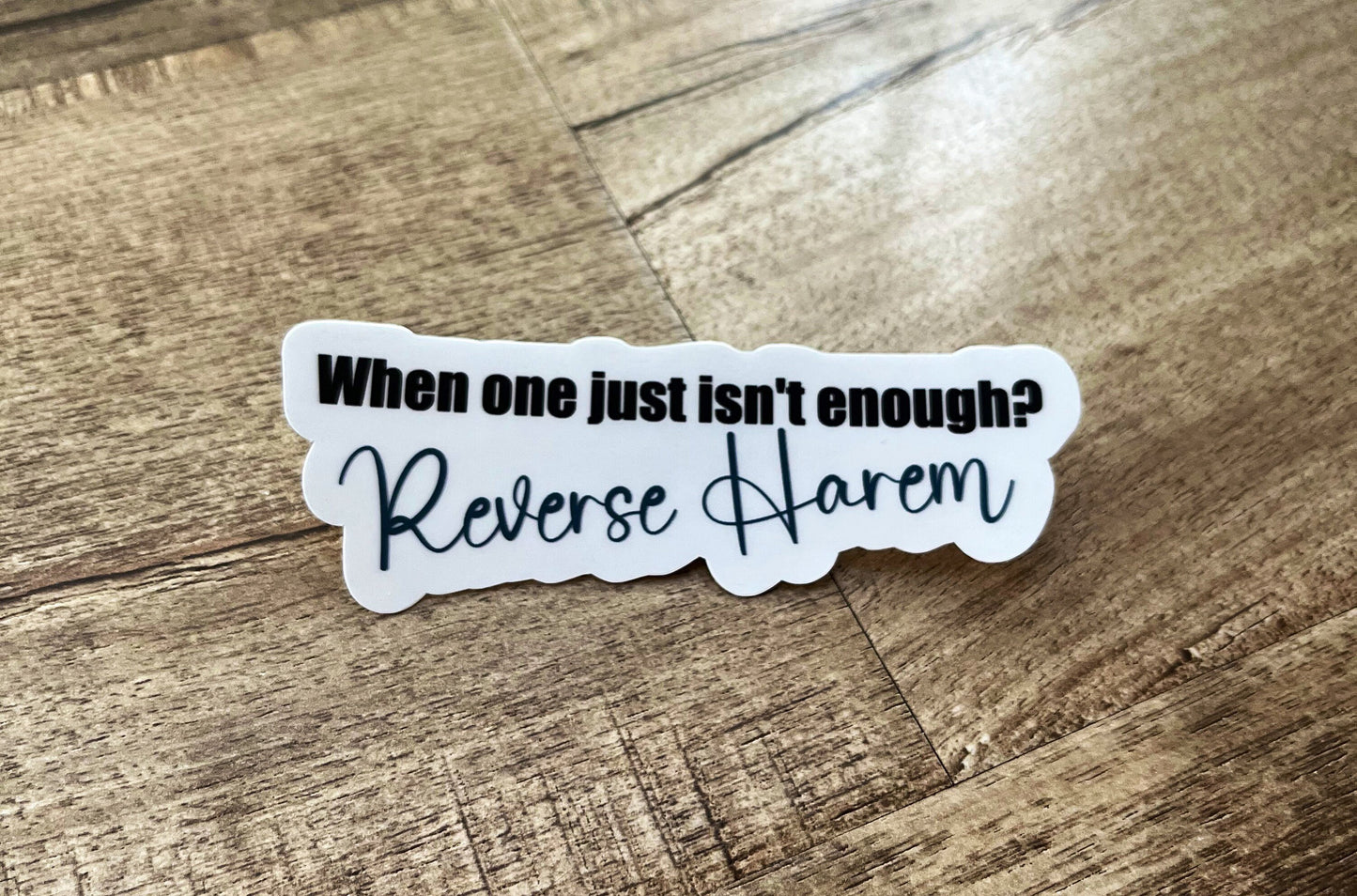 When one just isn’t enough? Reverse Harem! Waterproof sticker