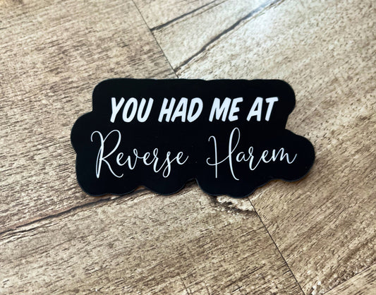 You had me at Reverse Harem! Waterproof sticker