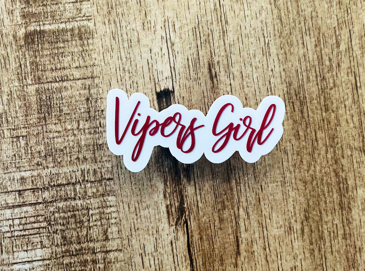 Vipers Girl Waterproof sticker