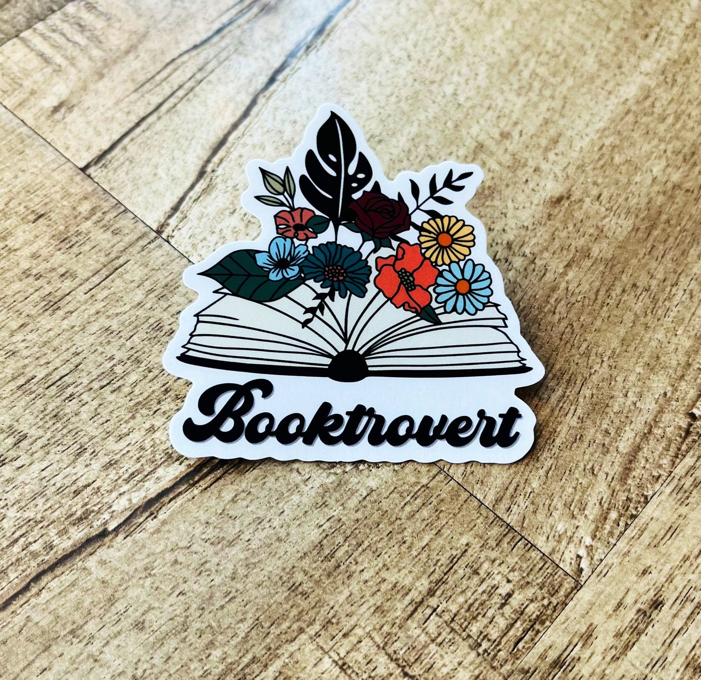 BookTrovert waterproof sticker