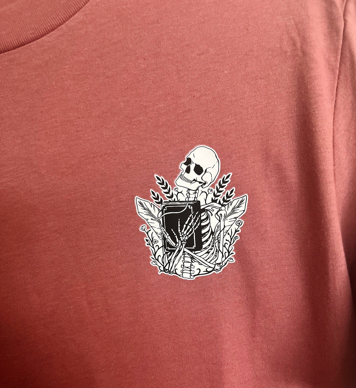 Book Skull T-shirt