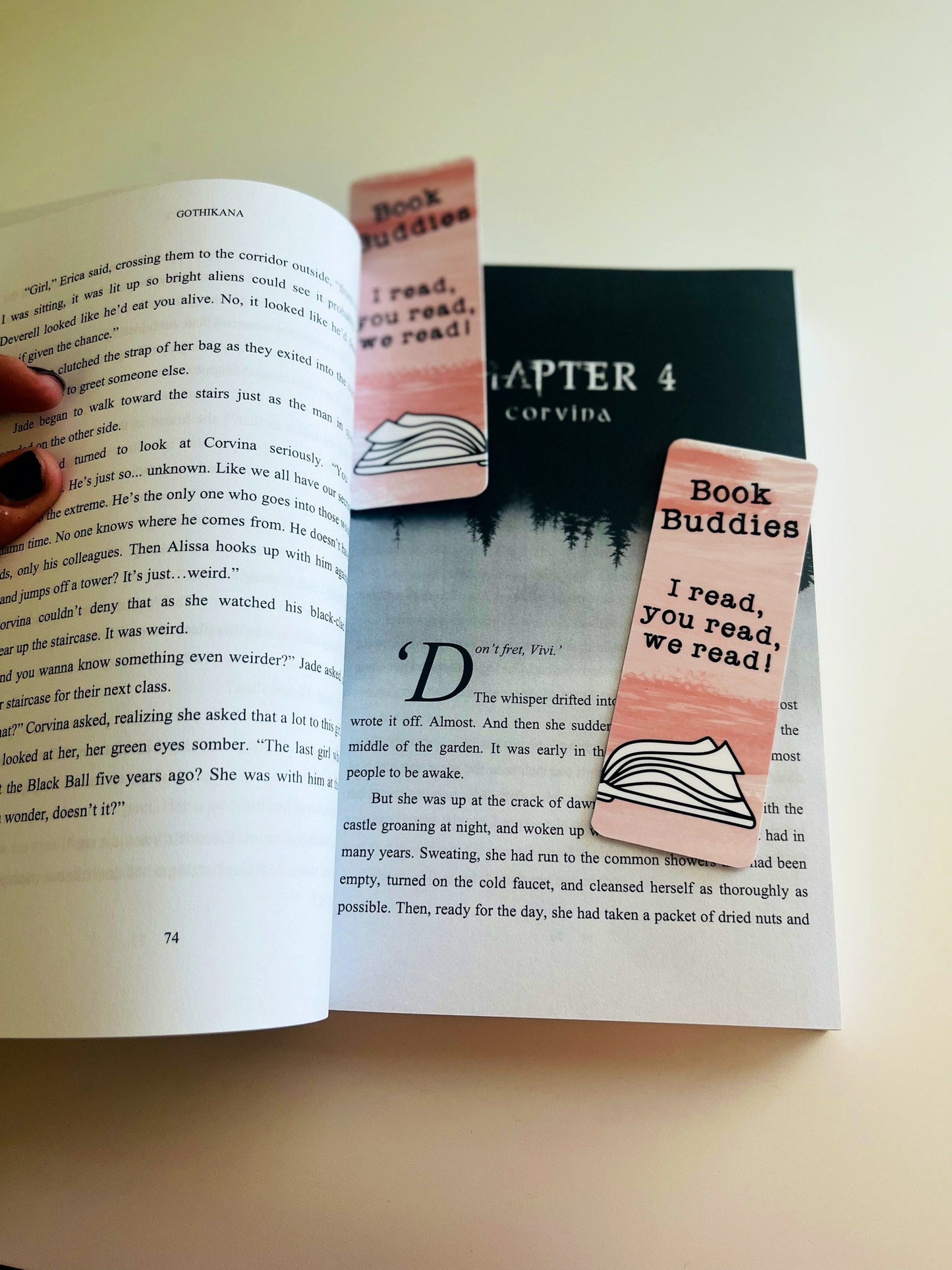 Book Buddies bookmarks