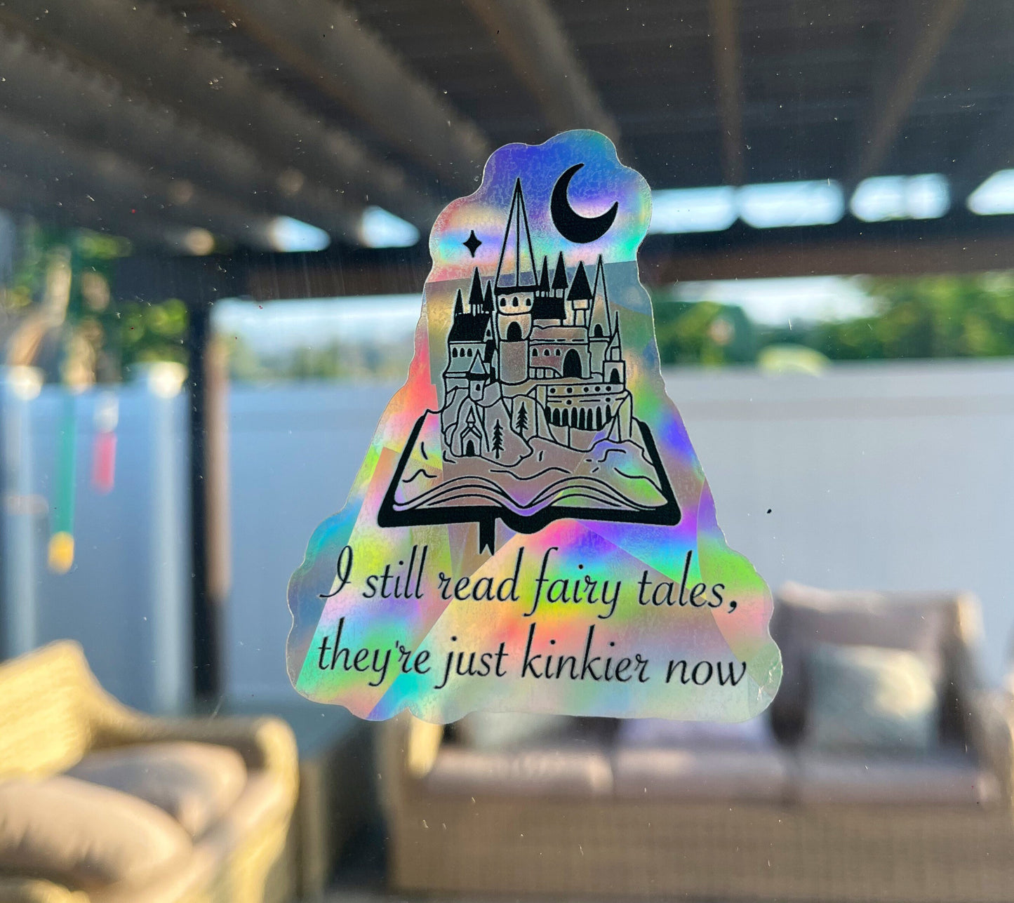 I still read fairy tales, they’re just kinkier now Sun Catcher