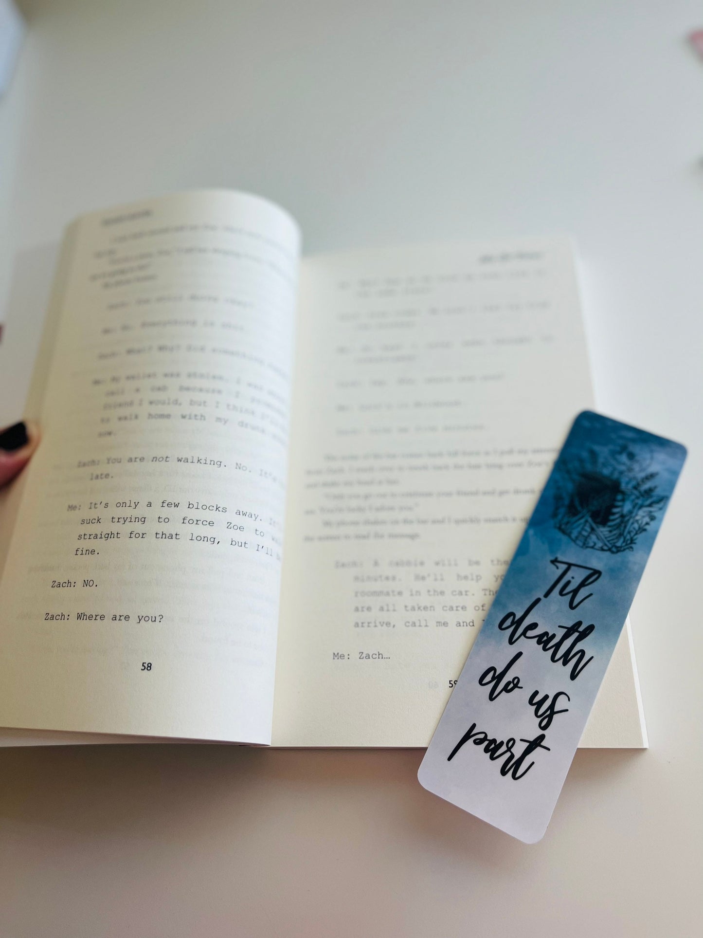 Til death do us part bookmark