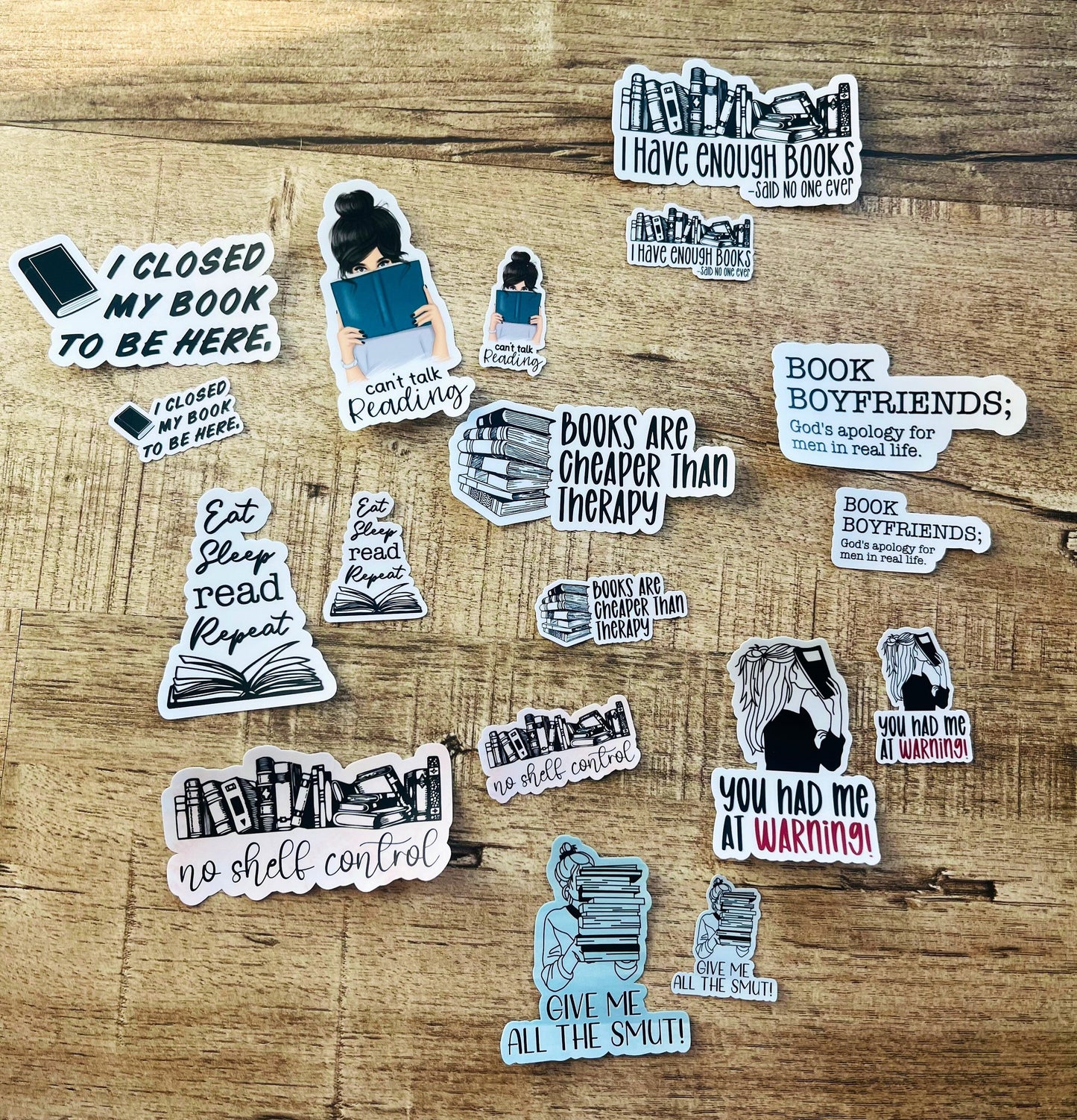 Bookish mini sticker surprise pack