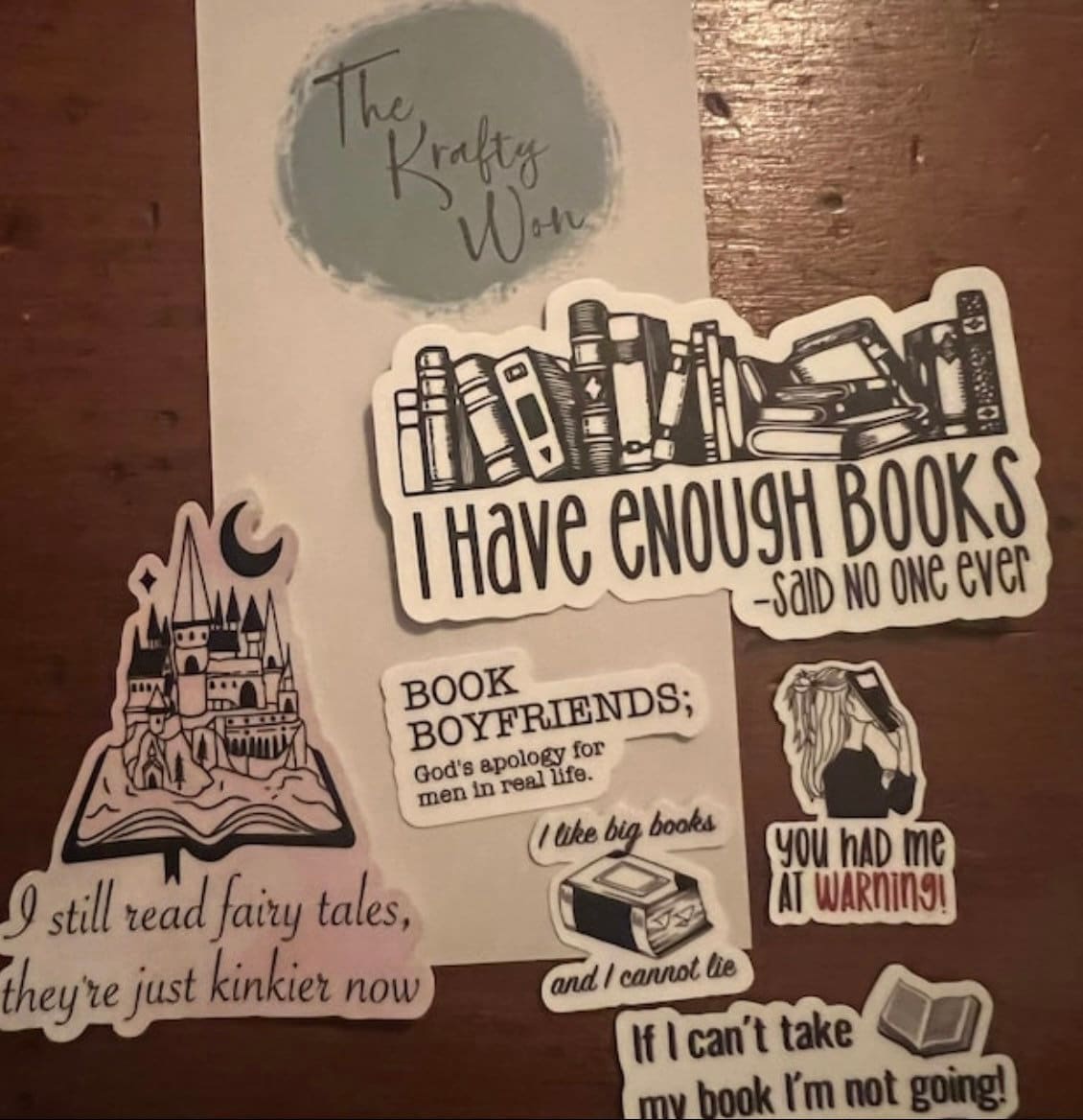 Bookish mini sticker surprise pack