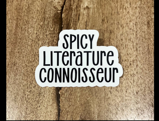 Spicy literature connoisseur Waterproof sticker